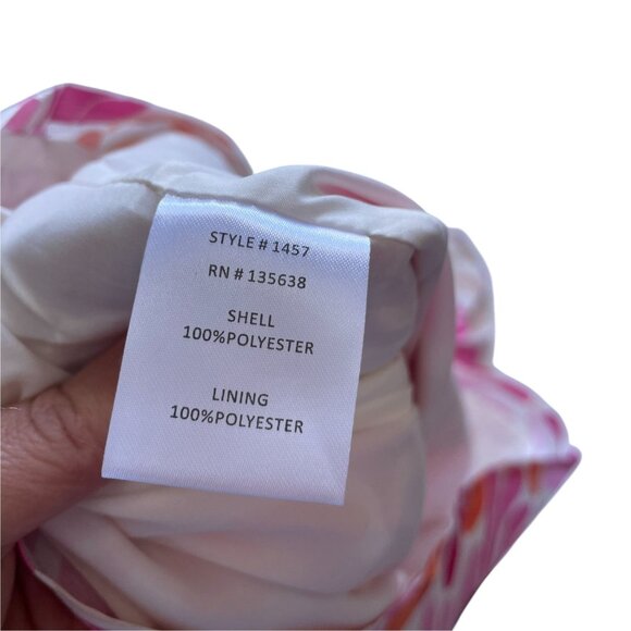 NWT Anthropologie Hutch Jones Halter Mini Dress | Mod Retro Pink Orange Floral | - Picture 4 of 9